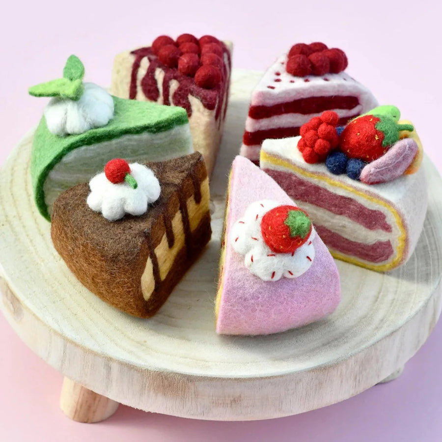 Felt Food | Cake Slices (Multiple Variants)