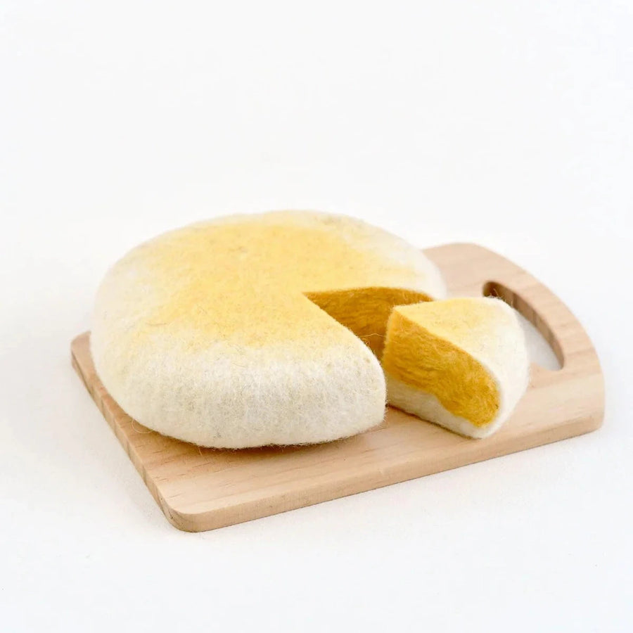 Felt Food | Brie Cheese