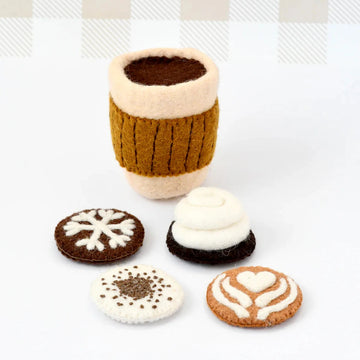 Felt Food | Coffee Cup Set