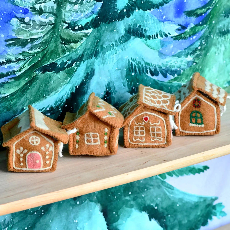 Felt Home | Gingerbread House (4 Styles)