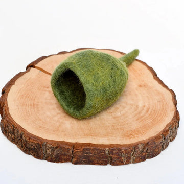 Tara Treasures | Loose Parts - Felt Gum Nut Pod