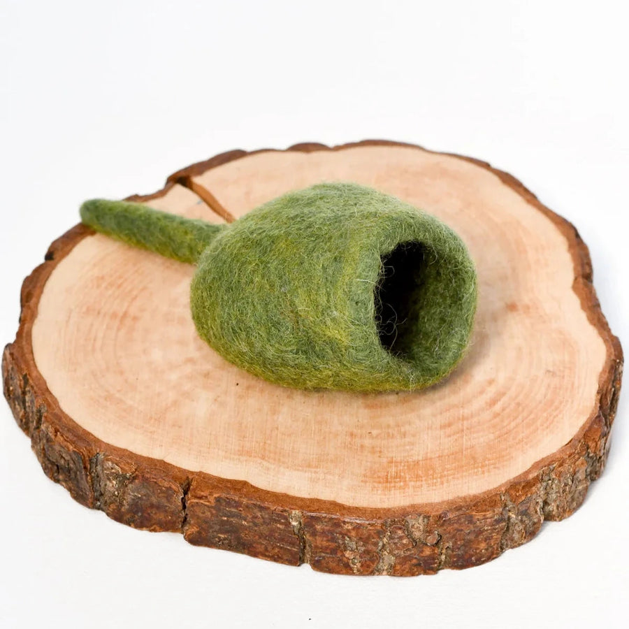 Loose Parts | Felt Gum Nut Pod