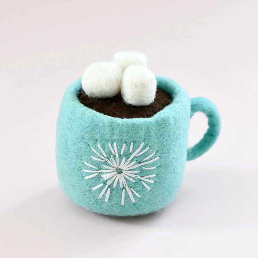 Felt Food | Hot Chocolate Cacao with Marshmallows