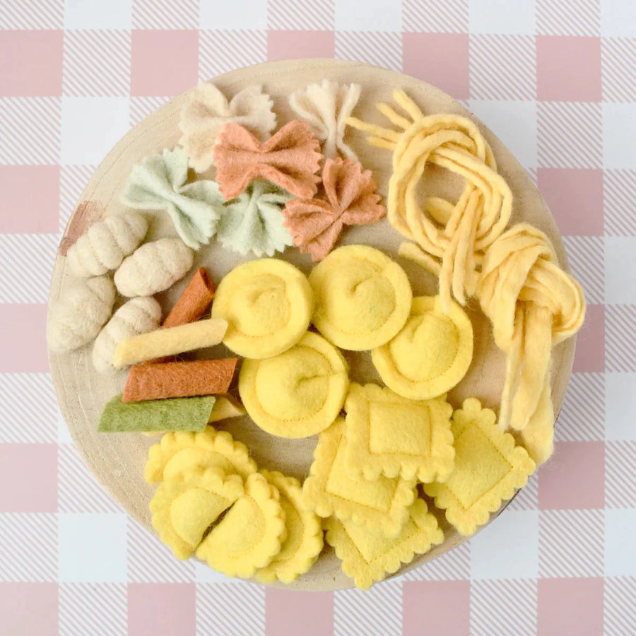 tara treasures pasta felt food
