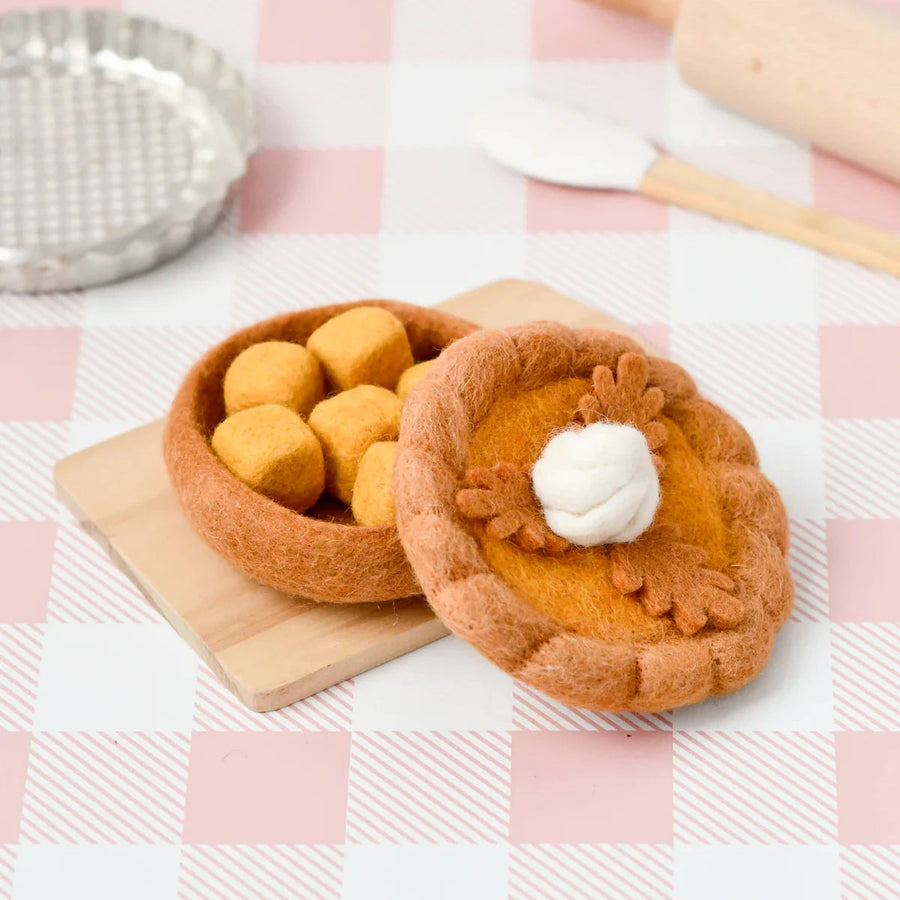 Felt Food | Pumpkin Pie Set