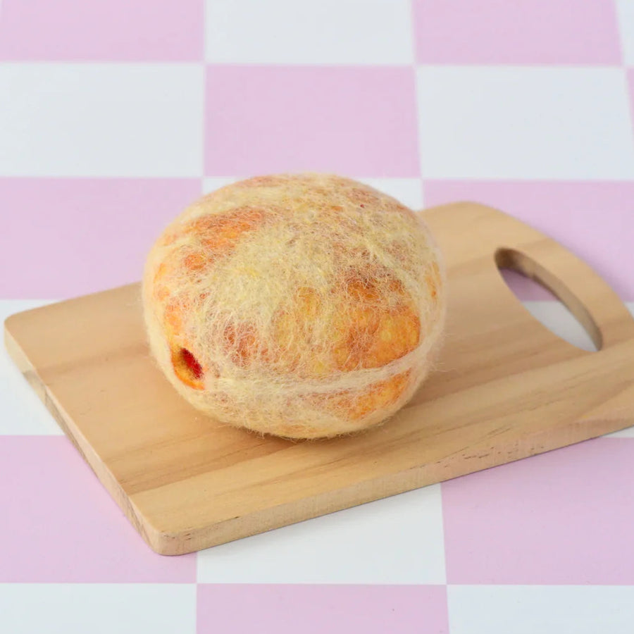 Tara Treasures | Felt Food - Jam Doughnut