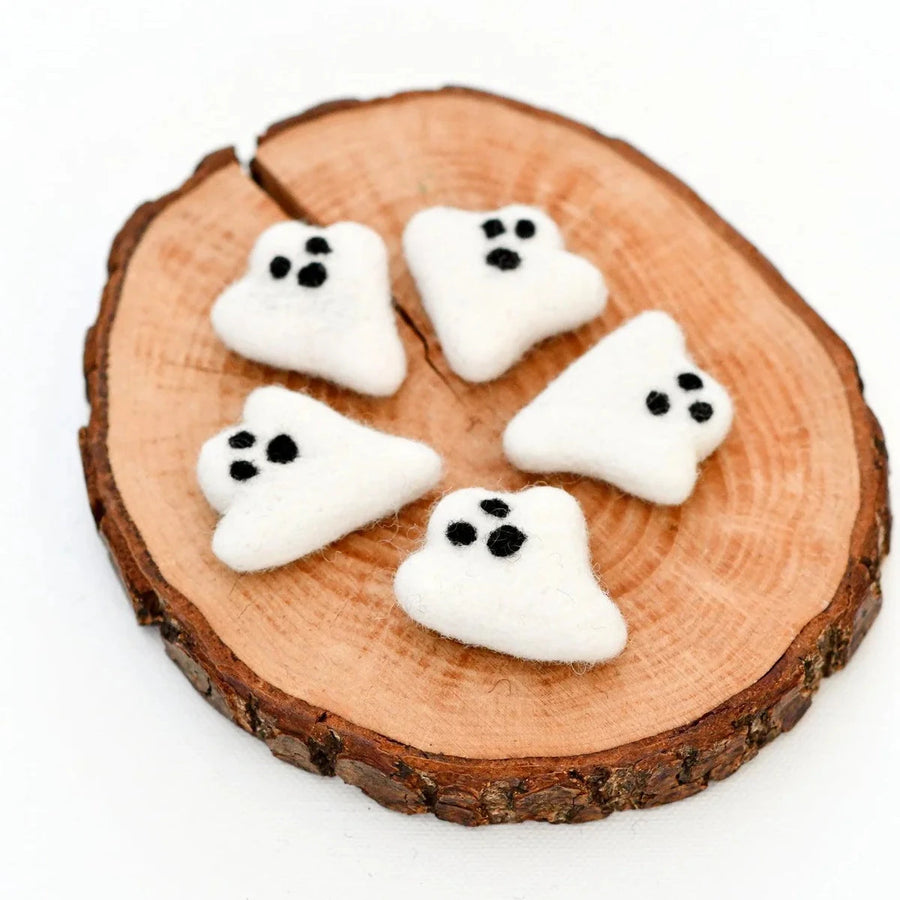 Felt Mini Spooky Ghosts