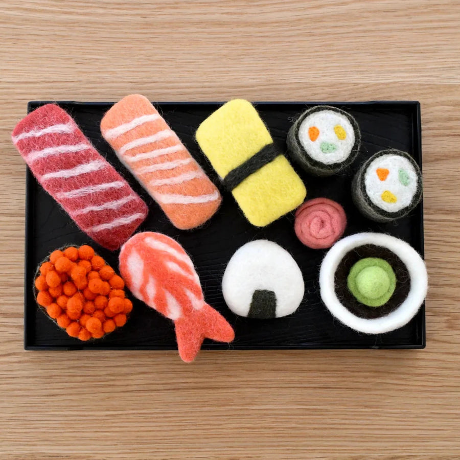 tara treasures felt sushi set
