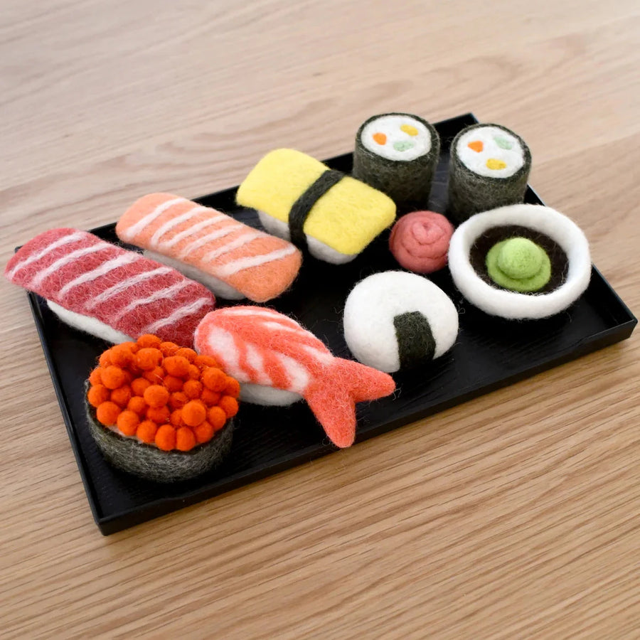 tara treasures felt sushi
