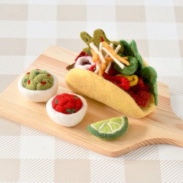 Tara Treasures | Felt Food - Taco Set