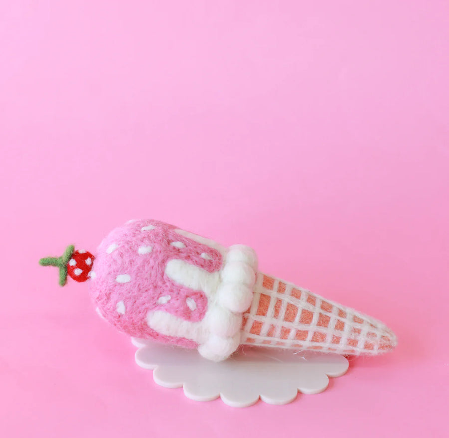 Felt Food | Juni Moon Ice Cream Cones