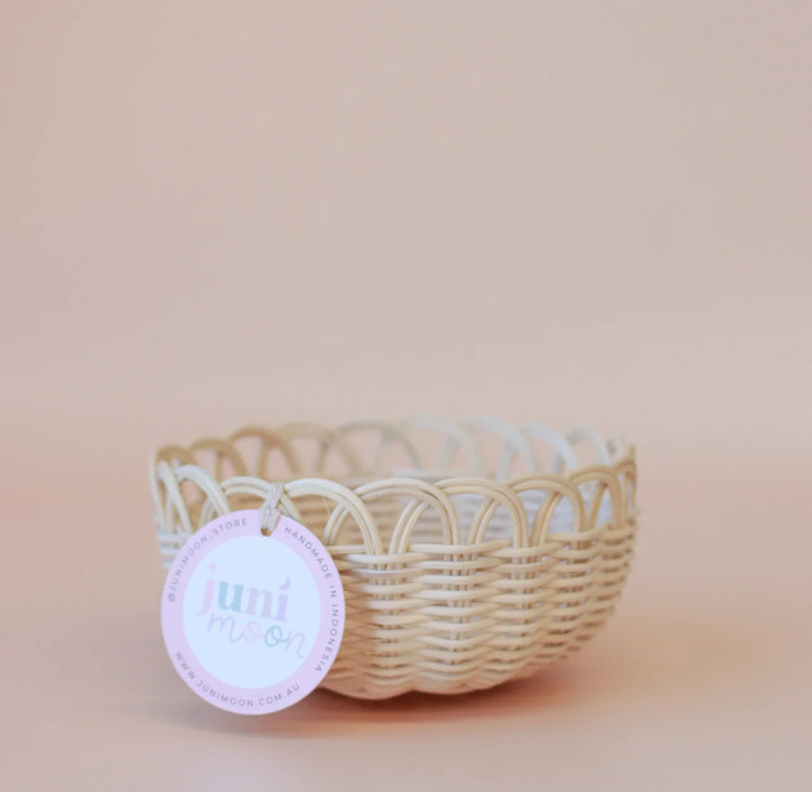 Juni Moon | Rattan Fruit Bowl Basket