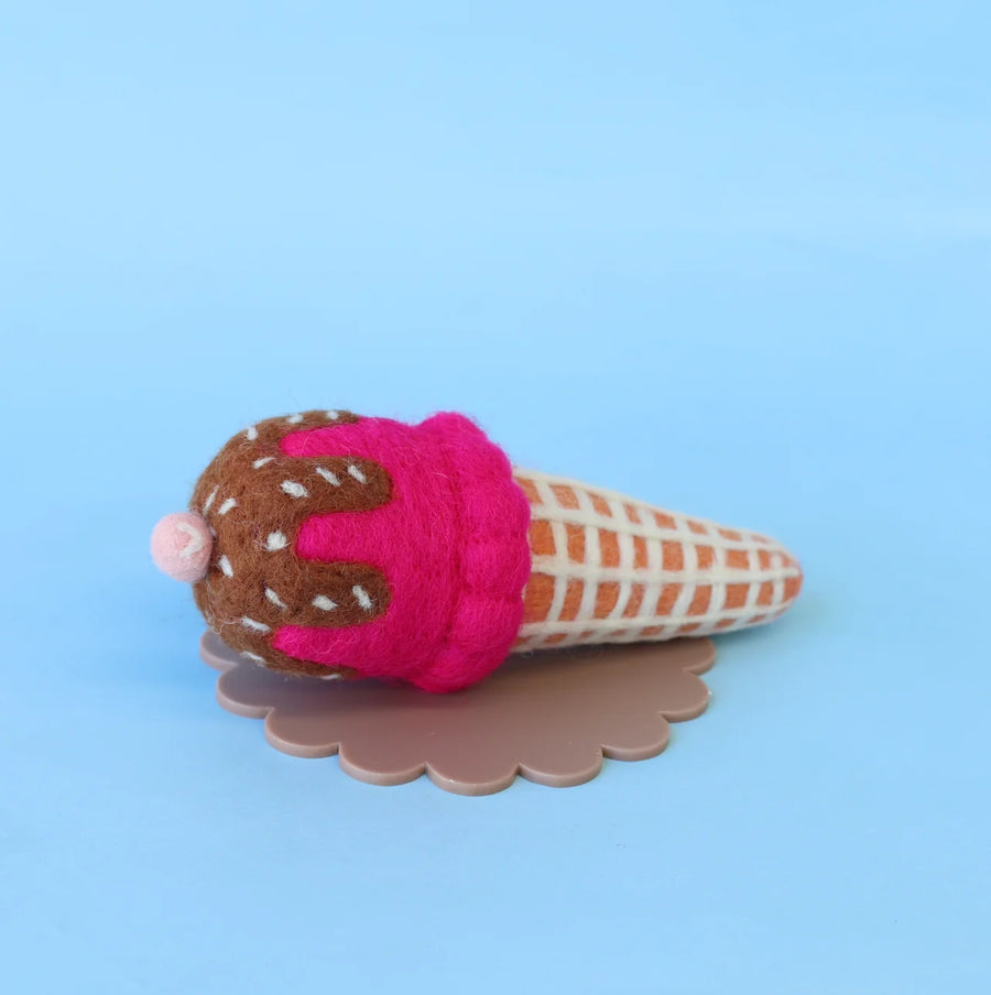 Felt Food | Juni Moon Ice Cream Cones