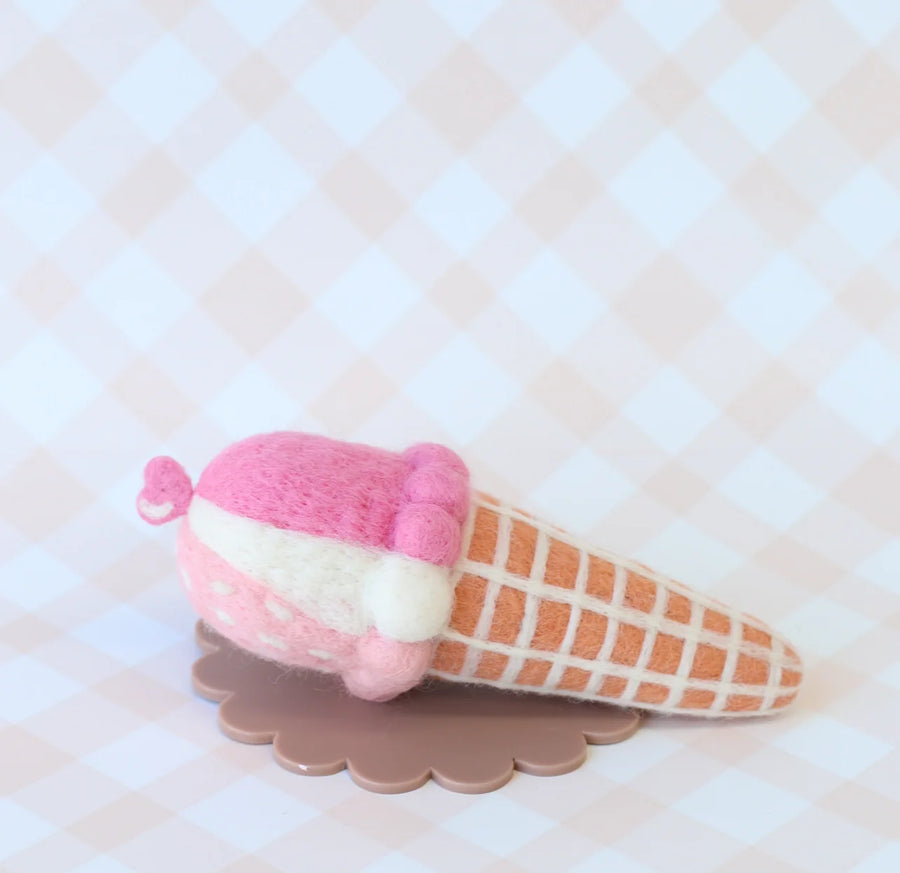 Felt Food | Juni Moon Ice Cream Cones