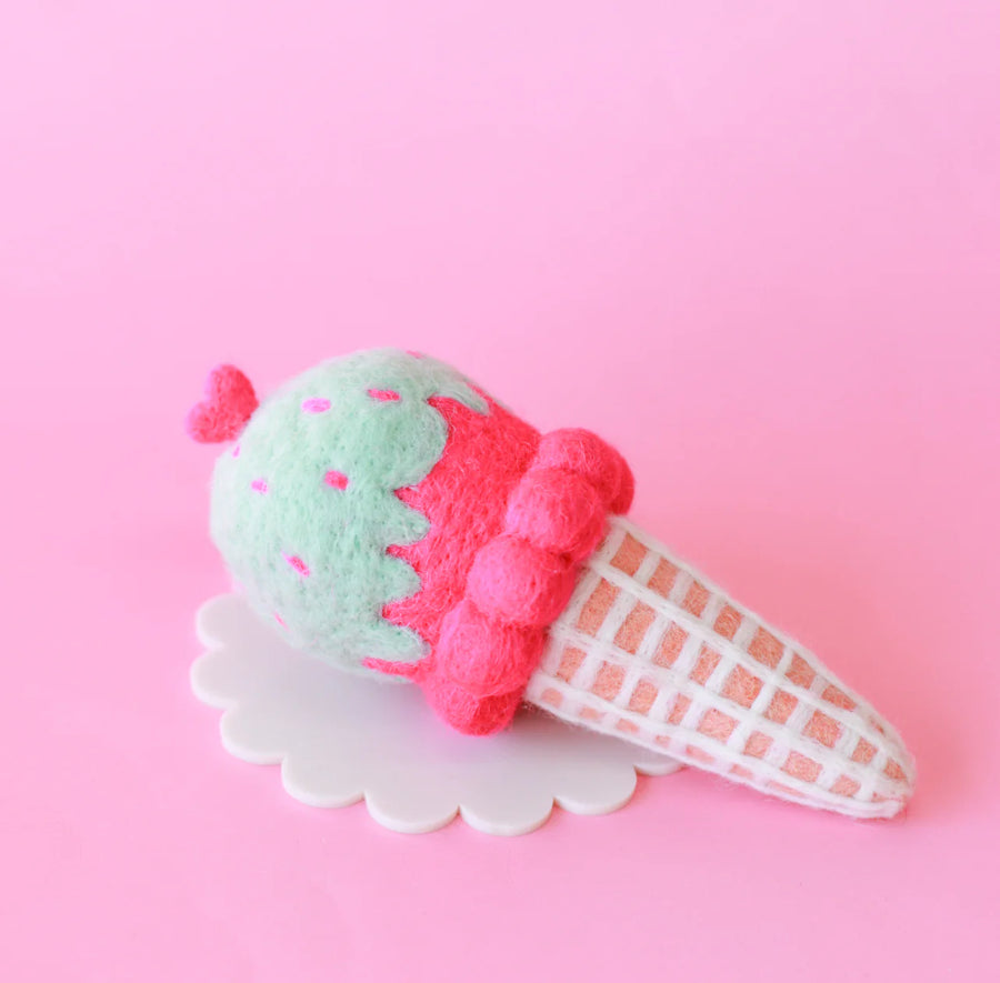 Felt Food | Juni Moon Ice Cream Cones