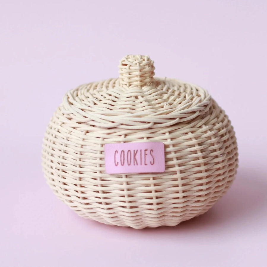 Juni Moon | Rattan Cookie Jars