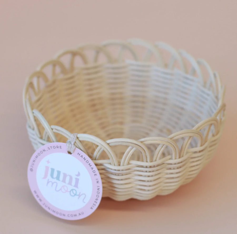 Juni Moon | Rattan Fruit Bowl Basket