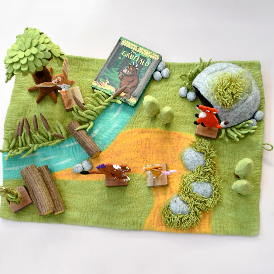 Tara Treasures | Felt Mat - The Gruffalo Playscape - PREORDER