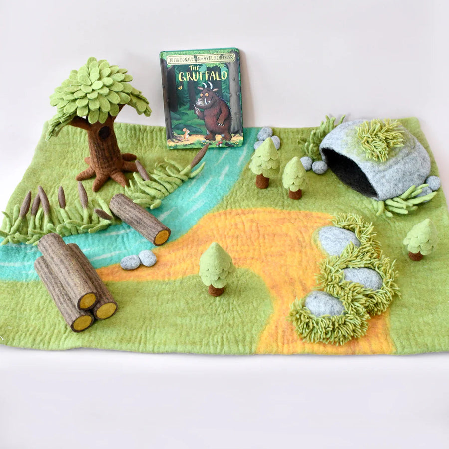 Tara Treasures Felt Mat The Gruffalo Playscape – Fairplay