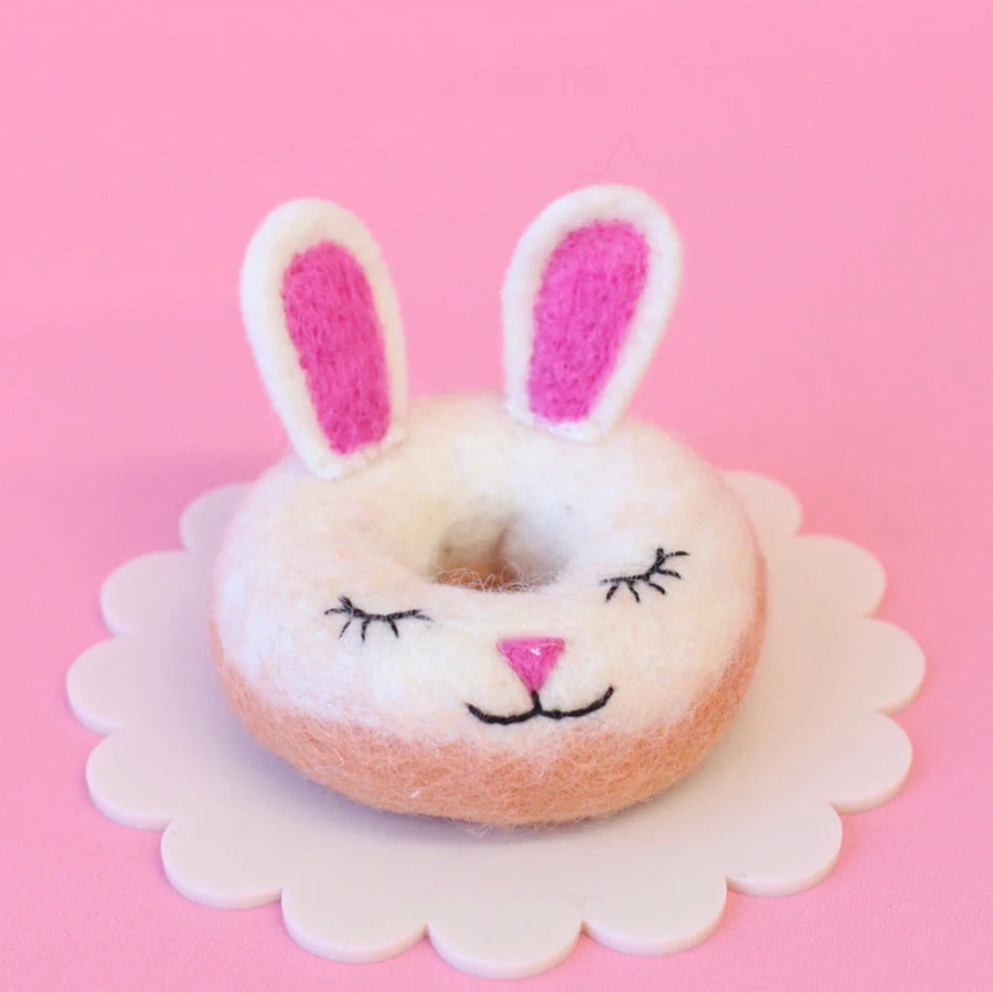 Juni Moon | Felt Food - Bunny Doughnut