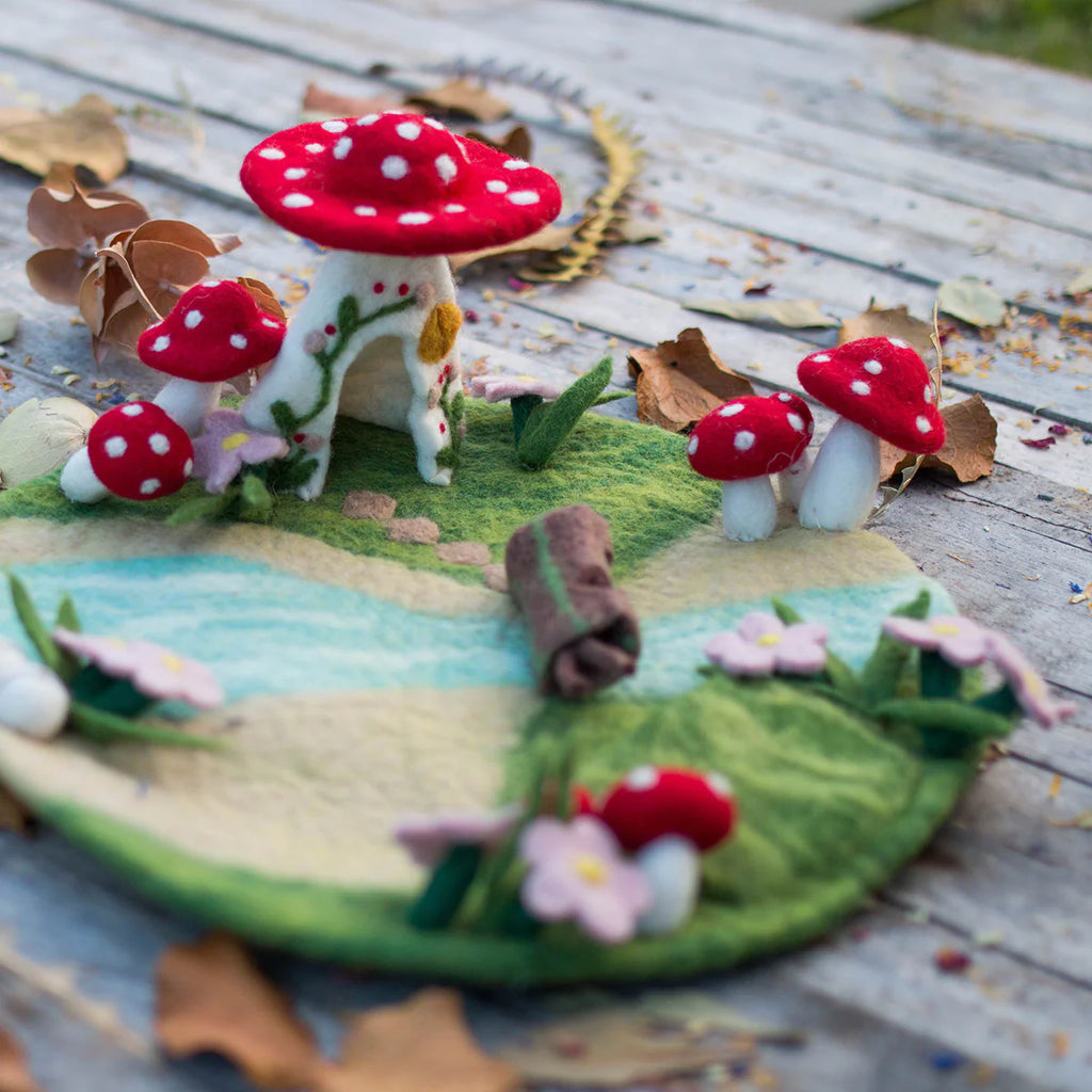 Felt Mat - Fairy Streamlet Habitat 3D Playscape