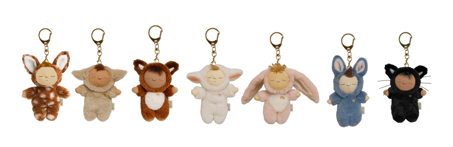 Olli Ella | Cozy Bag Charms Keychains - 7 Styles - PREORDER
