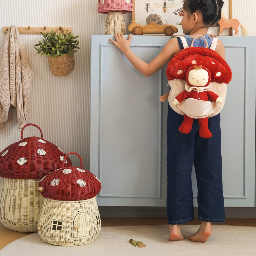 Olli Ella Mushroom Backpack (2 Colours) - PREORDER