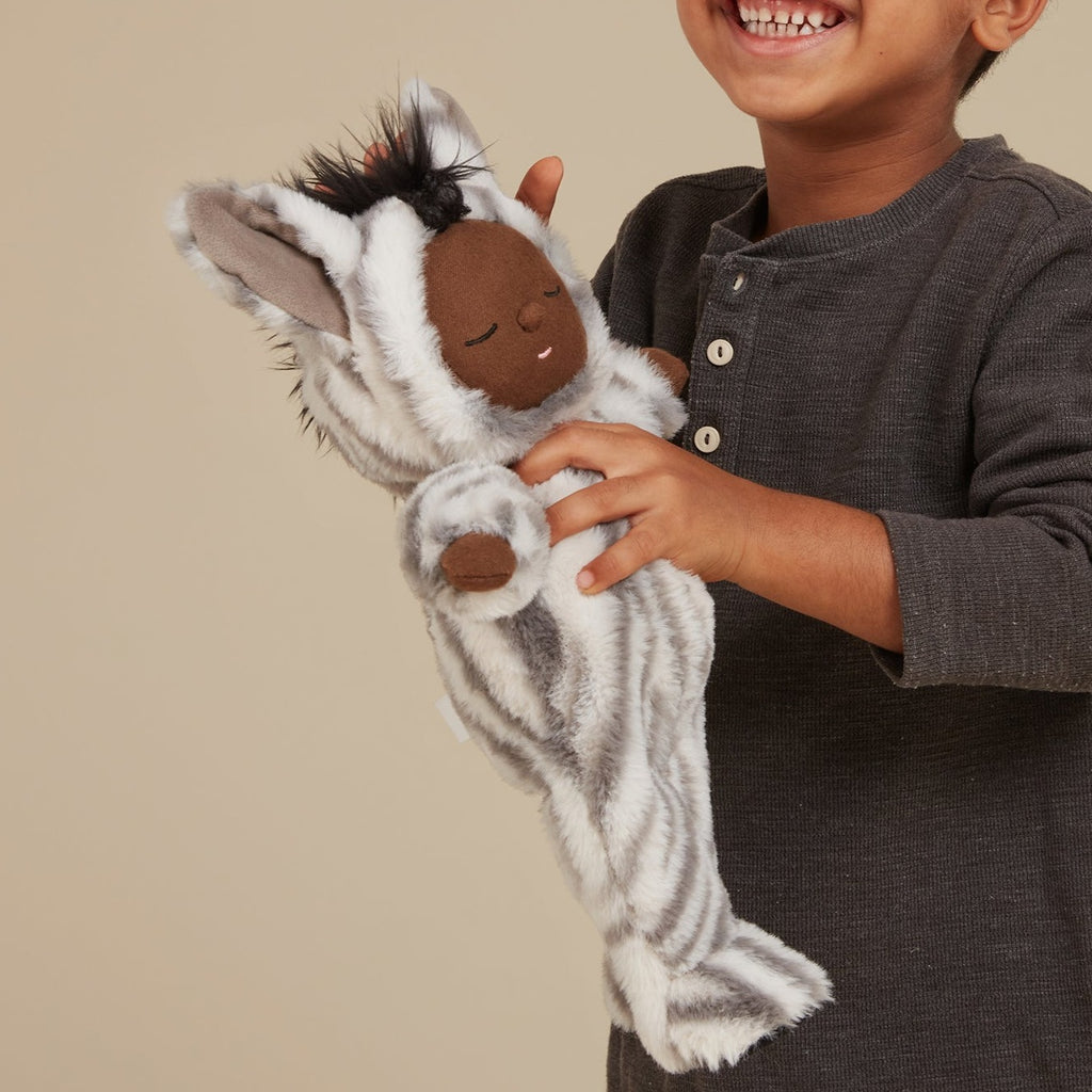 Olli Ella Cozy Dinkum Doll - Zebra Mini