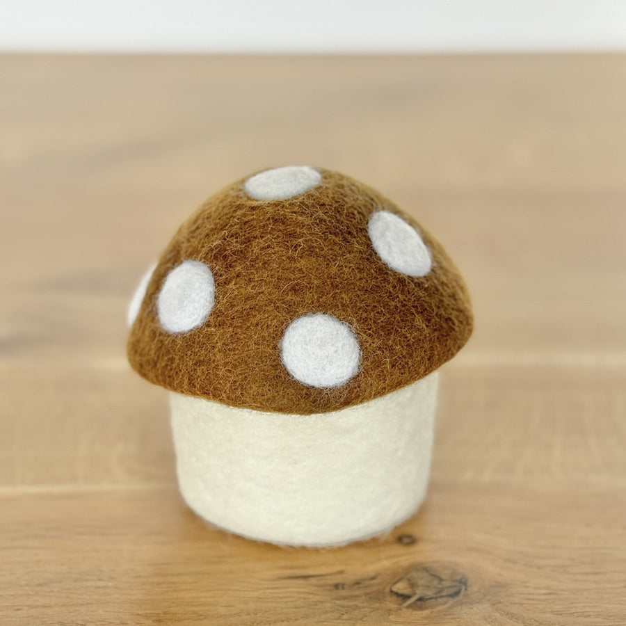 Felt Toadstool Treasure Box | 8 Colours (Mini)
