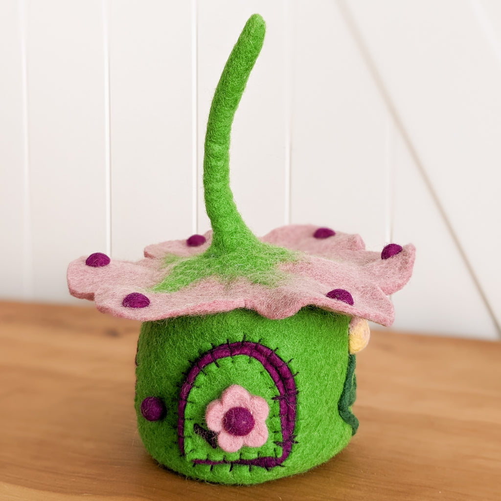 Felt Fairy Home | Pink Buttercup