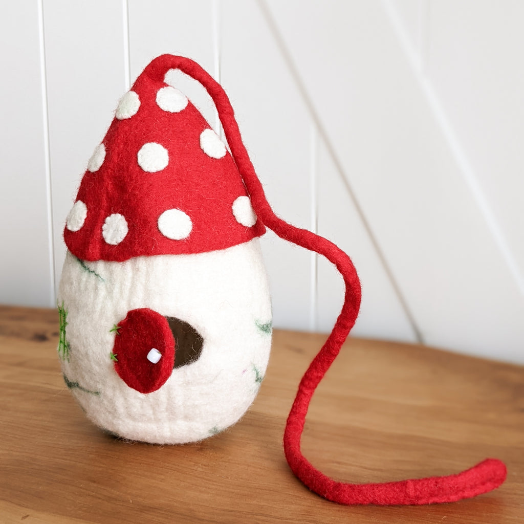 Felt Fairy Home | Toadstool Pod