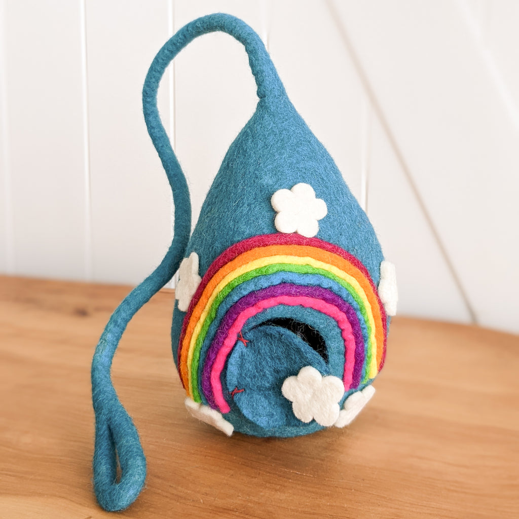 Felt Fairy Home | Rainbow Pod