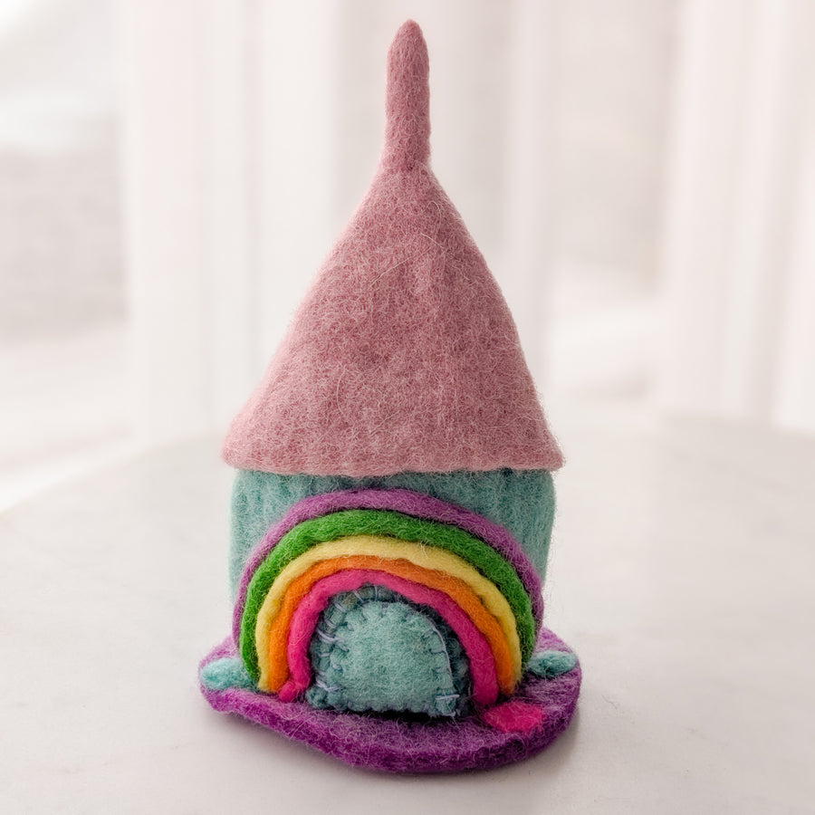 Felt Tiny Home - Rainbow Magic