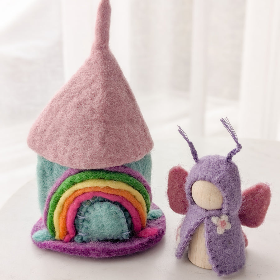 Felt Tiny Home - Rainbow Magic