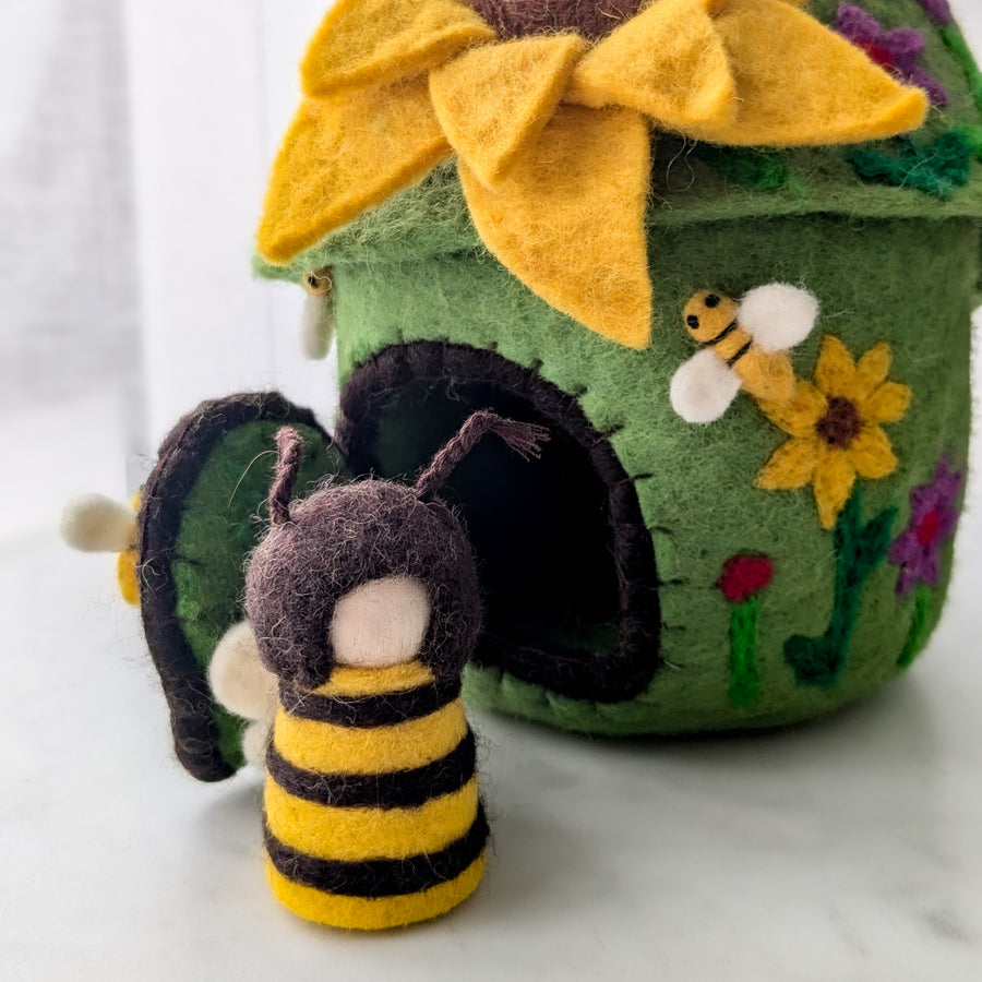 Felt Fairy Home | Sunflower Meadow