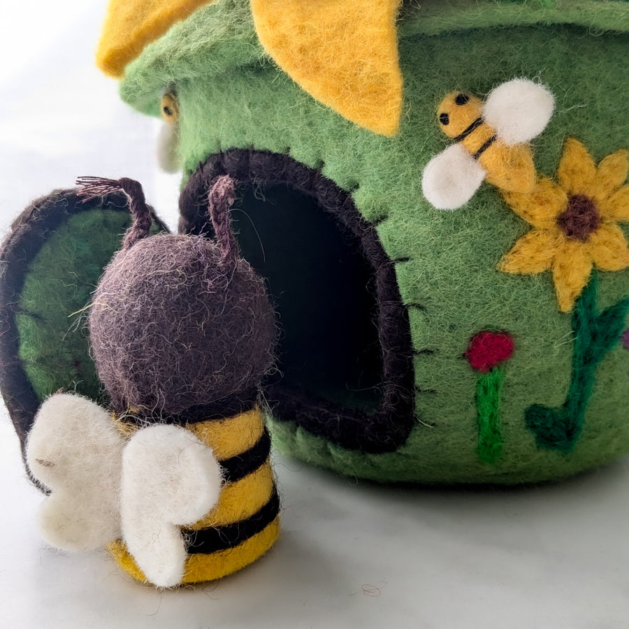 Felt Fairy Home | Sunflower Meadow