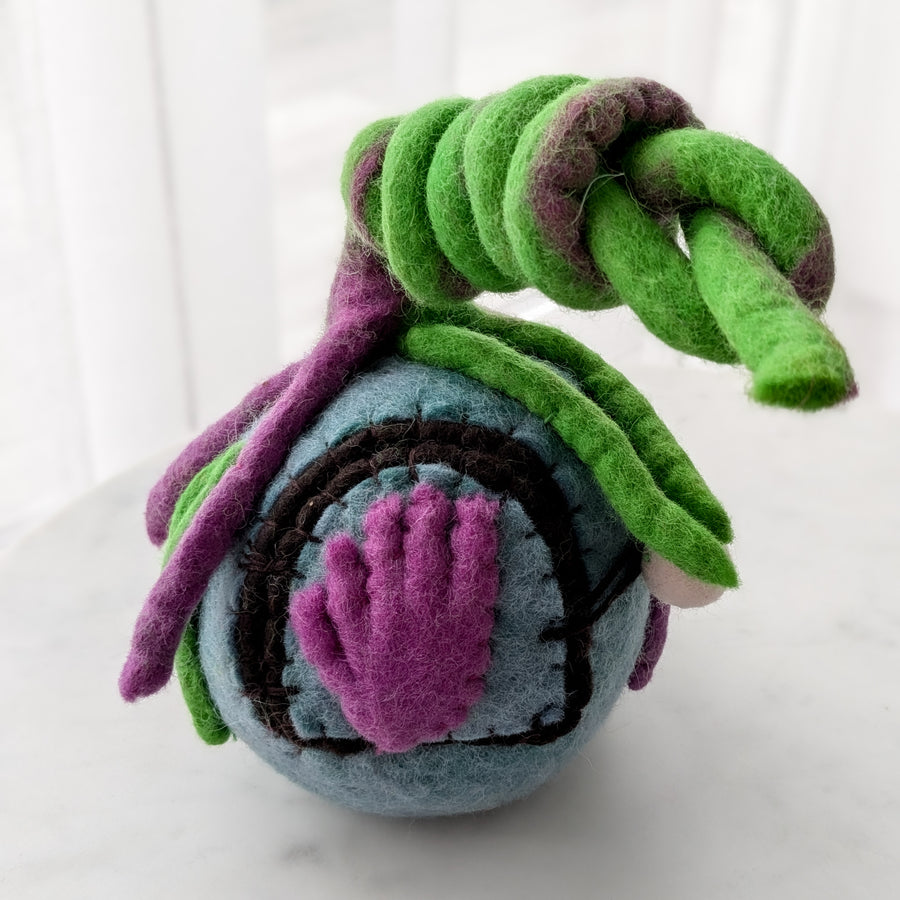 Felt Fairy Home | Mermaid Pod with Fairy Doll