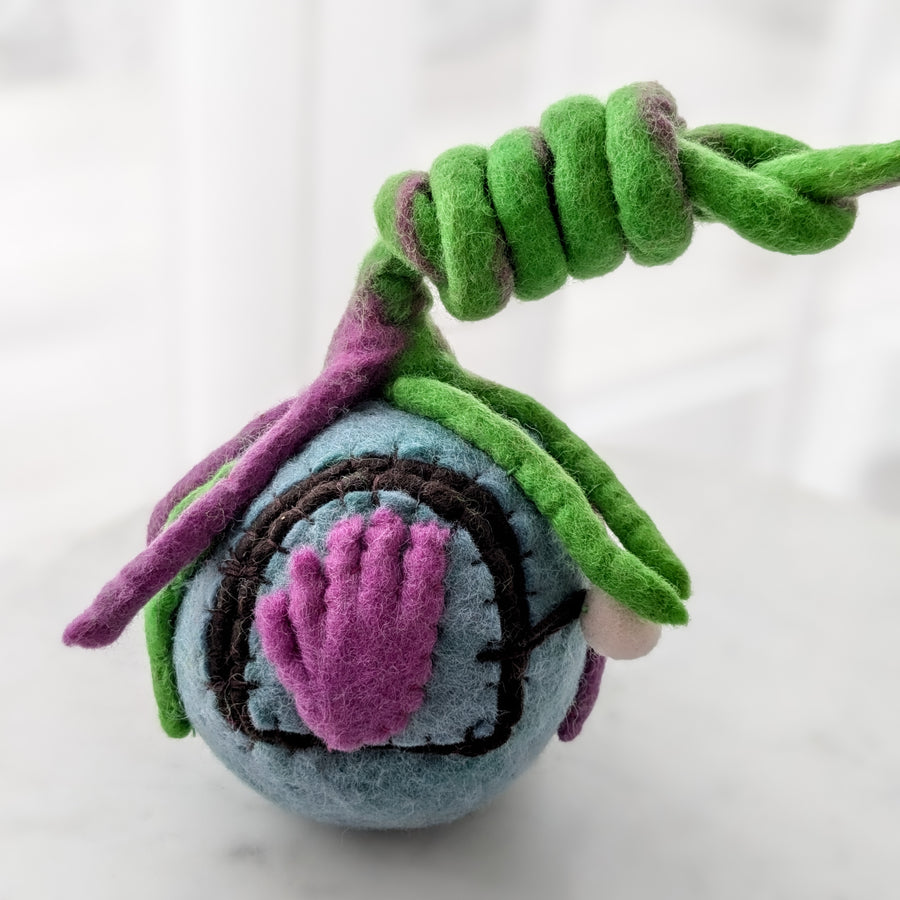 Felt Fairy Home | Mermaid Pod with Fairy Doll