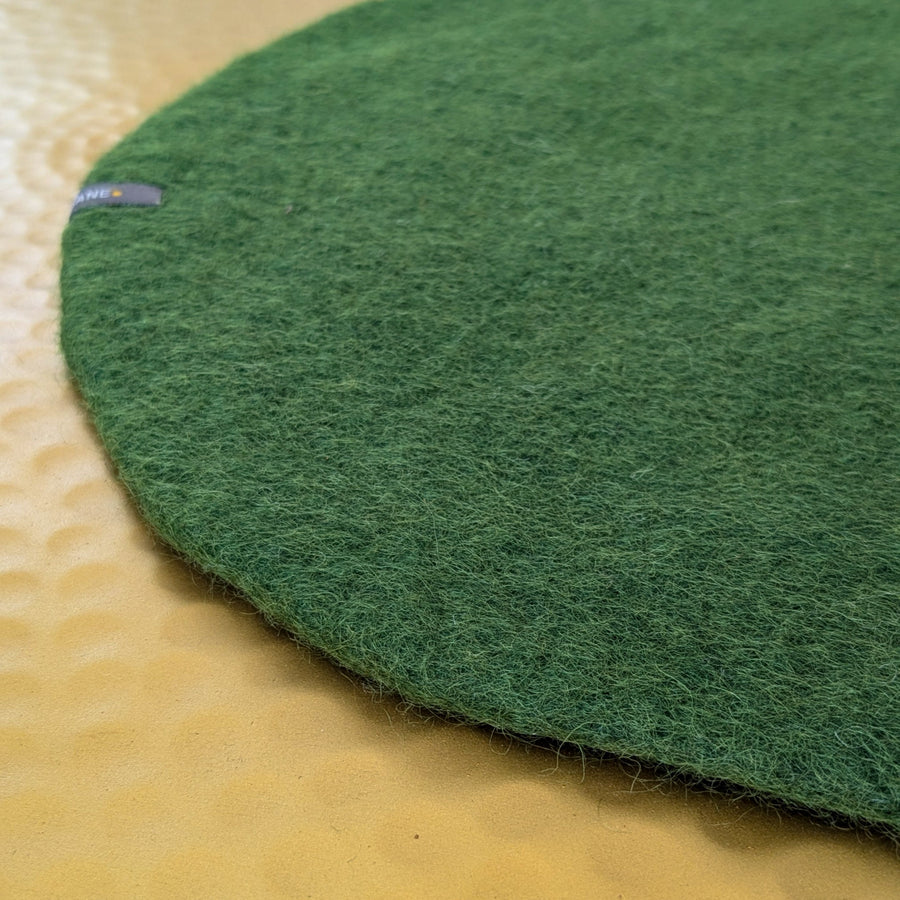 Felt Play Mat | Olive (Round)