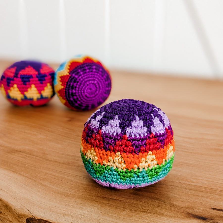 Crochet Hacky Sack Ball