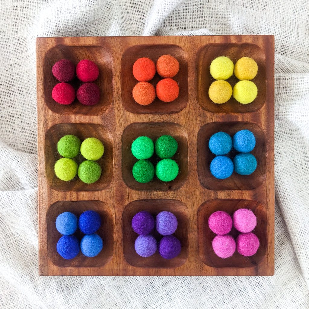 Felt Ball Set - 36 pieces