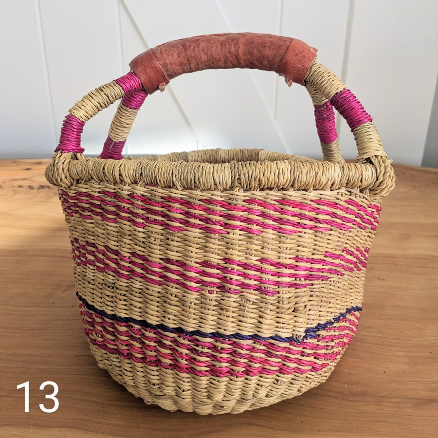 Small Foraging Basket - Patterned Designs