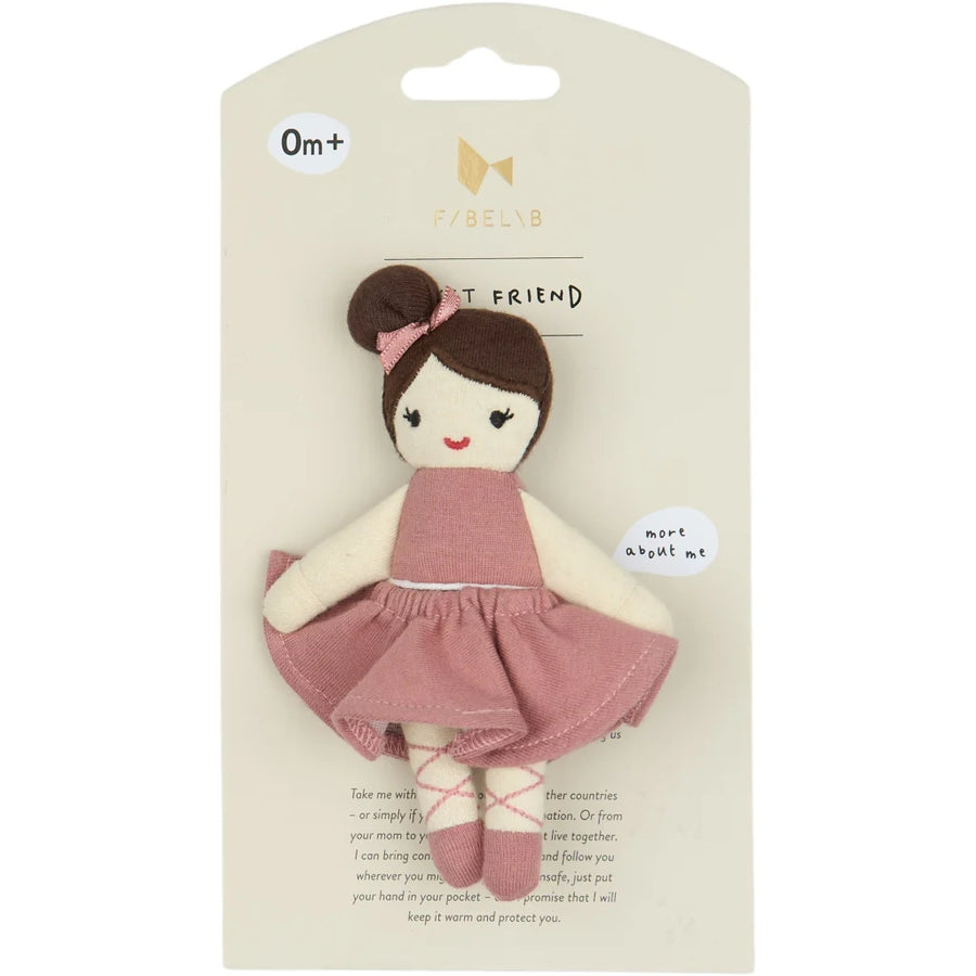 Fabelab | Organic Cotton Pocket Friend - Ballerina