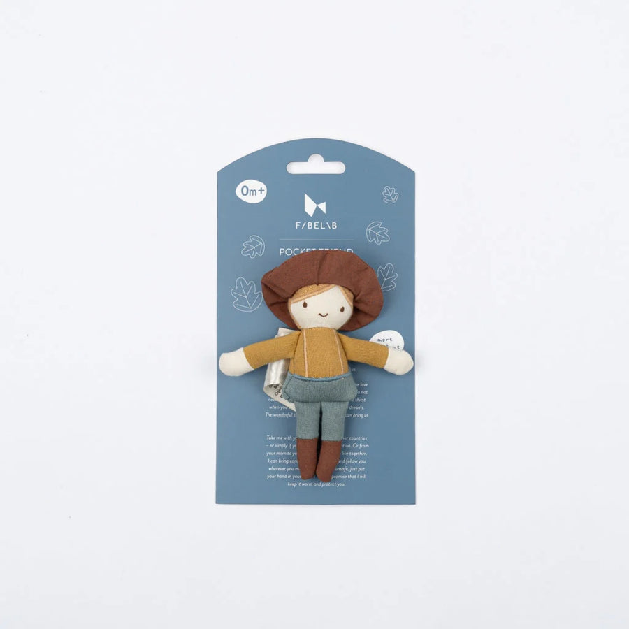 Fabelab | Organic Cotton Pocket Friend - Farmer Joe