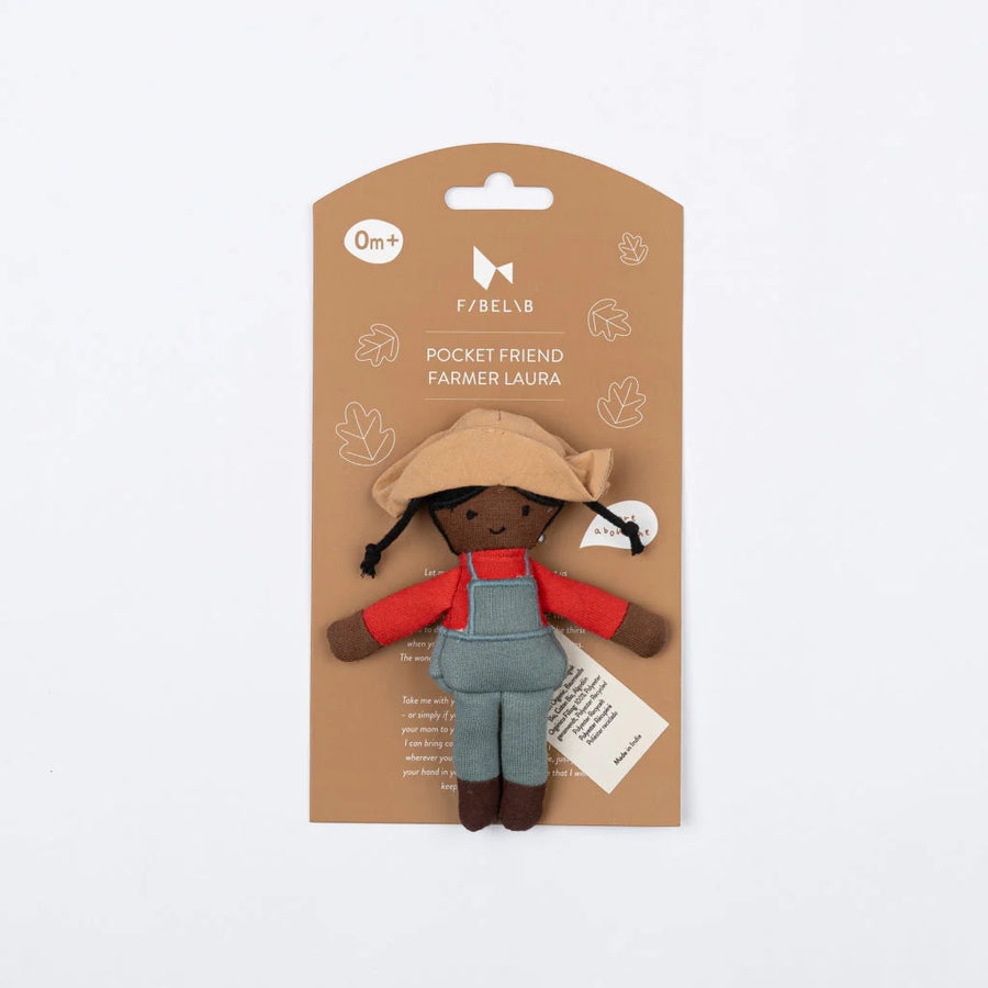 Fabelab | Organic Cotton Pocket Friend - Farmer Laura