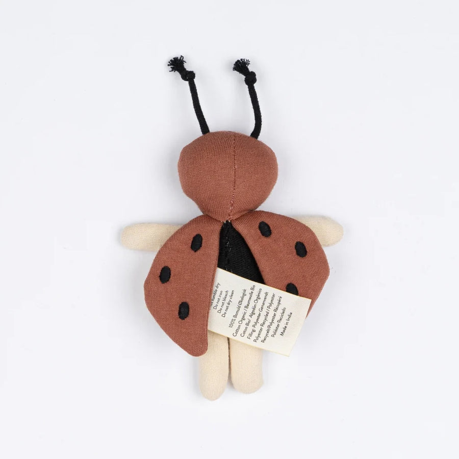 Fabelab | Organic Cotton Pocket Friend - Ladybird
