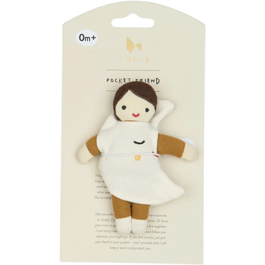 Fabelab | Organic Cotton Pocket Friend - Moon