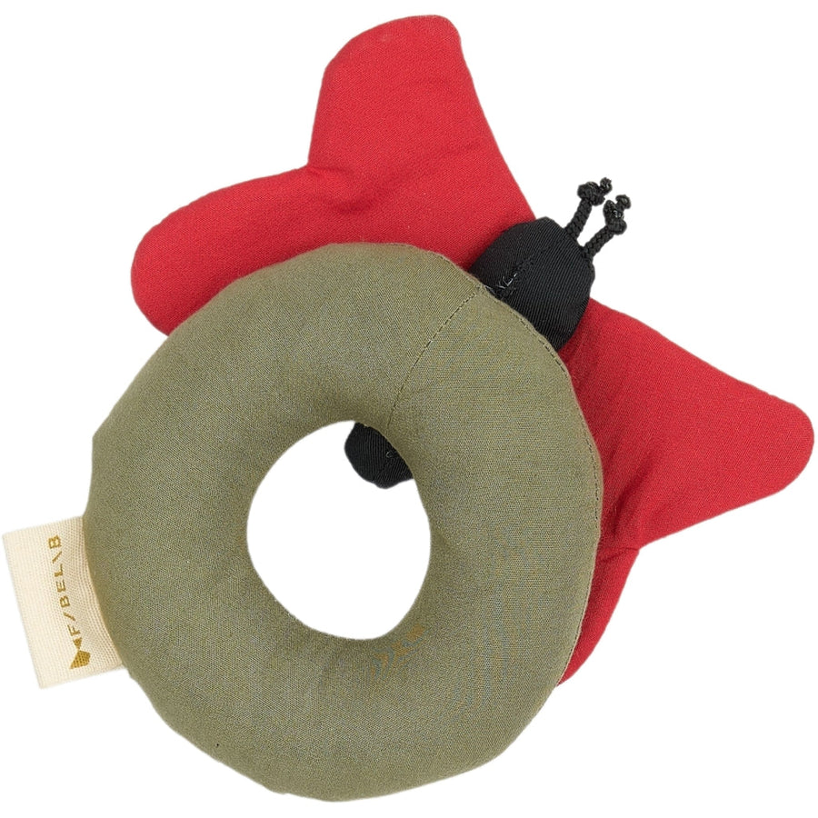 Fabelab | Organic Cotton Ladybird Rattle