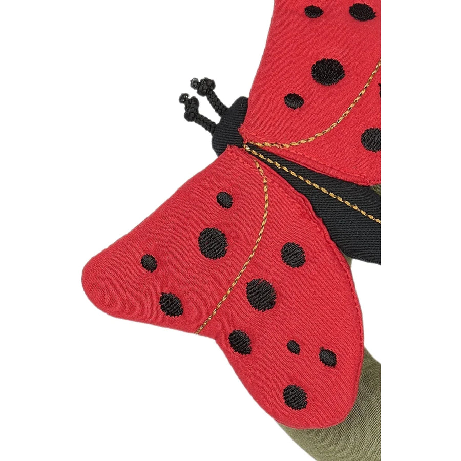 Fabelab | Organic Cotton Ladybird Rattle