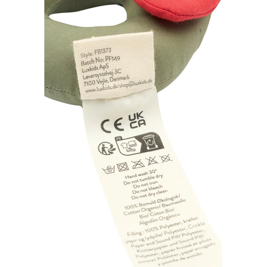 Fabelab | Organic Cotton Ladybird Rattle